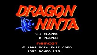 FC『ドラゴンニンジャ』自機が増える裏技でクリア-285本目【DRAGON NINJA】