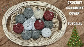 Crochet Ball Ornament Tutorial