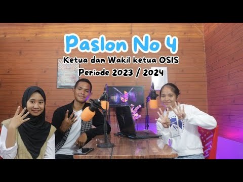 Ngobrol Dengan Paslon Ketua Dan Wakil Ketua OSIS No 4. - YouTube