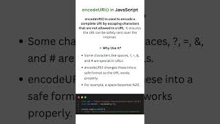 encodeURI in JavaScript