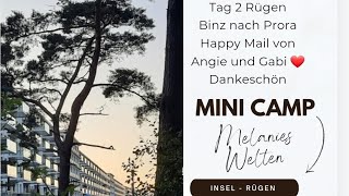 # 02 MIT MIR Mini camper unterwegs nach Rügen Prora Wanderungen \u0026 Danksagung Happy Mail Journal