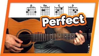 Perfect Guitar Tutorial (Ed Sheeran) Easy Chords Guitar Lesson