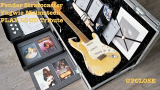 In Detail: Fender Stratocaster Yngwie Malmsteen 'PLAY LOUD' Sound Custom Shop Tribute Guitar