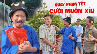 Bảo Chung - Khương Dừa - Dũng Nhí Quay Phim Tết ở Vườn Mai Hoàng Mai Siêu Đẹp | Cười Muốn Xỉu