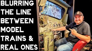 Running a model train from a REAL CAB!? - Colorado Model Railroad Museum