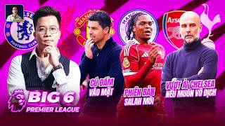 BIG 6 PREMIER LEAGUE: ARSENAL SẢY CHÂN TAI HẠI, TIỂU SALAH TỎA SÁNG CỨU RỖI LIVERPOOL