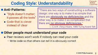 L04 02 Code Style Understandability Overview