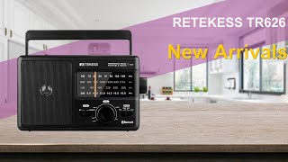 “New Arrivals”RETEKESS TR626 Portable Radio