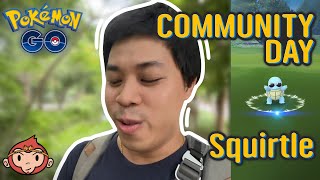 Pokemon Go ไทย ไทย EP.271 - Community Day Squirtle - ภารกิจตามล่าหัวหน้าแก๊ง น้องเต่าแว่นไชนี่