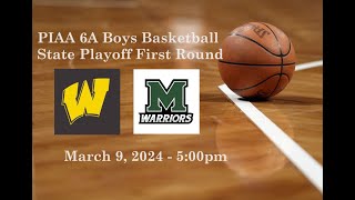 Archbishop Wood High School vs. Methacton High School (2024 PIAA 6A Boys Basketball First Round)