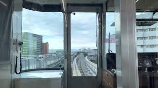 大阪モノレール門真市駅ー大日駅走行風景