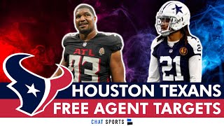 UPDATED Houston Texans Free Agent Targets After 2024 NFL Draft Ft. Calais Campbe