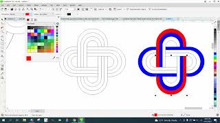 Corel Draw Tips \u0026 Tricks Draw a Croatian interlace Part 3B