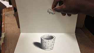 Cool 3D Trick Art - Anamorphic Illusion