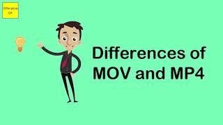 Differences of MOV and MP4