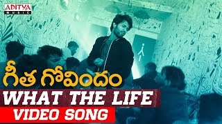 geetha govindam "what the life " full video song hd