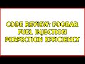 Code Review: Foobar Fuel Injection Perfection efficiency (3 Solutions!!)