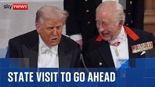Kings US state visit to go ahead as Trump tells UK to go get your own oil