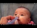 3 MONTH OLD BABY GETS NOSEFRIDA'ED 3 MONTH OLD BABY GETS NOSEFRIDA'ED