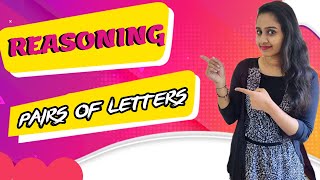 PAIRS OF LETTERS | ALPHABET | REASONING | IBPS/SBI