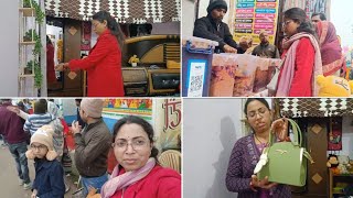 आज तो निकल गई नुमाइश देखने और कर लाई थैला भर के shopping 🛍️ | Etawah Numaish 2025