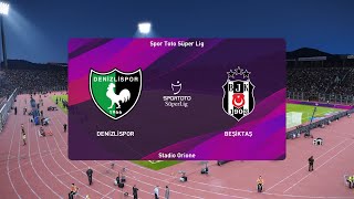 PES 2020 | Denizlispor vs Besiktas - Super Lig | 20/06/2020 | 1080p 60FPS