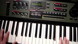 Kurzweil PC1X - Demo