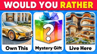 Would You Rather...? Mystery Gift Edition 💎💸💰 Luxury Life Edition