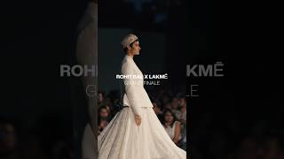 Lakmé Fashion Week 2024| Rohit Bal's Stunning Collection at Lakmé Grand Finale| BeBeautiful #shorts