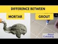 Difference Between Cement Mortar and Grout in Construction.