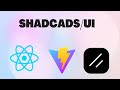 How to Install Shadcn in React/Vite with JS,  Set up shadcn without Typescript