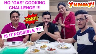 NO COOKING CHALLENGE FOR 24 HOURS !!