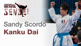 Sandy Scordo - Kata Kanku Dai - 21st WKF World Karate Championships Paris Bercy 2012