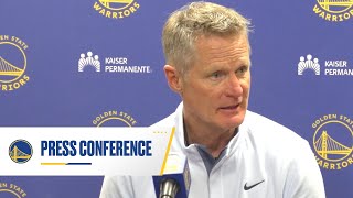 Warriors Talk | Steve Kerr On Stephen Curry's Injury, Loss to Pacers - Dec. 14, 2022