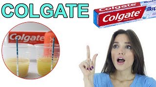 How to do the Toothpaste Pregnancy Test at Your Home | Pregnancy test with Colgate