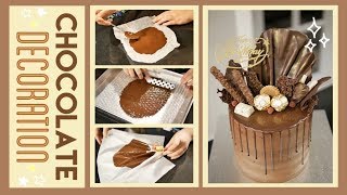 ♡Chocolate Decoration♡แต่งเค้กให้สวย หรู ดูแพง ไม่ยากอย่างที่คิด =)