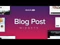 Introducing Elementor Single Post Widgets