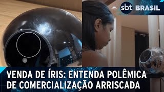 Especialista alerta que vender sua íris pode colocar dados pessoais em risco | SBT Brasil (17/01/25)