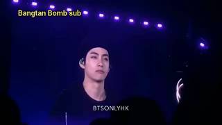 (Eng Sub)BTS V Ending Speech at Speak Yourself Finally Concert D3, 191029