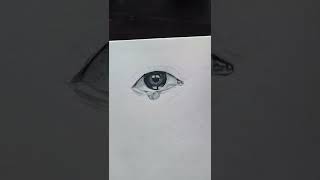 how to draw a realistic eye | easy tutorials | #shorts #viral #trending #viarlshorts #art #tutorial