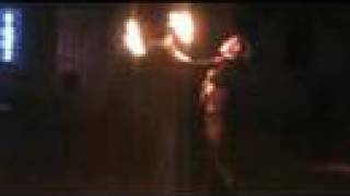 Fire Dance: Sage - Fire Poi during Fall Equinox Celebration