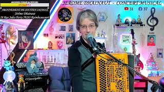 JEROME DHAINAUT - CONCERT MUSICAL EN DIRECT DU LUNDI 24/02/2025