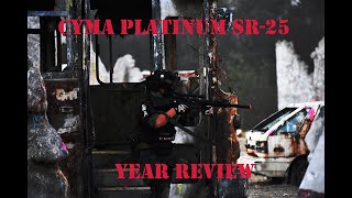 Cyma Platinum SR-25 Airsoft (Year Review)