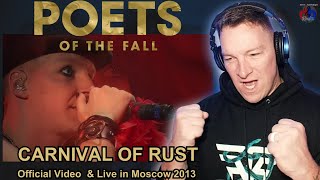 FIRST TIME HEARING Poets of the Fall - Carnival of Rust 🇫🇮 DOUBLE REACTION