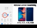 Tutorial Rekam Layar Semua HP Samsung Galaxy A Series A10, 20, 30 dan A50