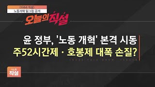 [이슈앤 직설] 尹, '노동 개혁' 본격 시동…주52시간제 대폭 손질?