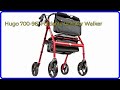 REVIEW (2024): Hugo 700-961 Foldable Rollator Walker. ESSENTIAL details.