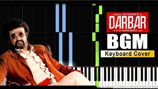 Darbar BGM Remix Keyboard Cover | Darbar Thalaivar Theme  | Darbar Thalaivar Theme