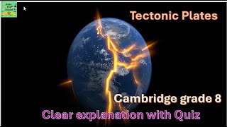 Tectonic plates Video with Quiz Learners book | Science experiments| Models and Projects| cambridge