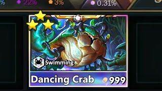 3-Star Dancing Crab⭐⭐⭐!